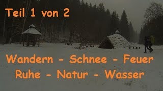 2 Tage im Thüringer Wald  Steinernes Tor  Falkenstein  Rennsteig Teil 1 von 2 [upl. by Annaer]