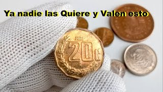 Cuanto Valen estas Monedas NADIE LAS UTILIZA Y LAS QUIERE 20 Centavos BronceAluminio [upl. by Fidela]