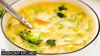 “Better Than Panera” Broccoli Cheese Soup [upl. by Cirek]