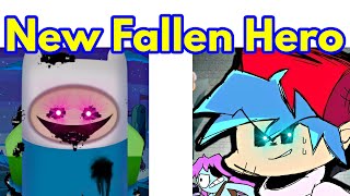 Friday Night Funkin Vs New Pibby Apocalypse Fallen Hero  Adventure Time FNFModPibby  Cutscene [upl. by Hach]