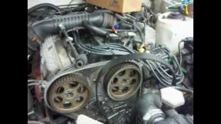 1984 Toyota Supra Removing Camshaft Seals part 1 [upl. by Irakuy456]