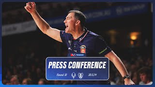 Press Conference  Adelaide 36ers vs Tasmania JackJumpers 301124 [upl. by Aleunamme579]