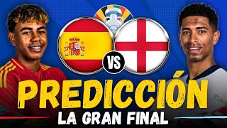 ESPAÑA vs INGLATERRA • Final de la Euro 2024 • Previa Predicción y Pronóstico [upl. by Harelda]