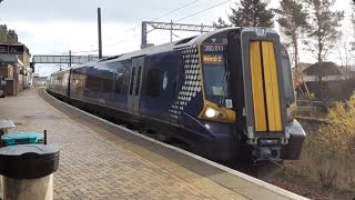 Onboard Scotrail Class 380 Siemens Desiro 380011 Irvine  Prestwick Int Airport [upl. by Siloum]