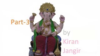 Sculpting Ganesha in Water based Clay  Part 3 [upl. by Adamok]