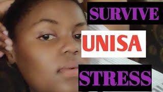 How to survive UNISA stress South African YOUTUBER [upl. by Sitruk]