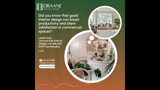 Why Interior Design Matters for Commercial Spaces interiordesign oraanjinteriordesign [upl. by Amandie736]