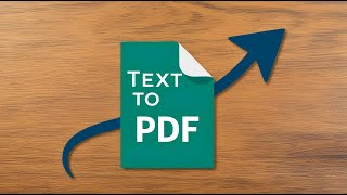 Convert Text Images to Editable PDFs Easy StepbyStep Guide [upl. by Aekahs797]