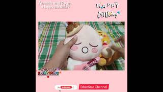 Kakao Friends  Apeach and Ryan Happy Birthday  Apeach  Ryan  Korean Plush Toy  DheeStar Channel [upl. by Raychel36]