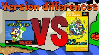 Version Differences  Super Mario World [upl. by Copp]