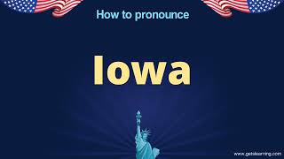 How to pronounce Lowa in English Correctly [upl. by Anatsirhc]