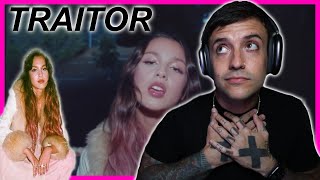 Olivia Rodrigo  traitor Official Video REACTION [upl. by Tybi]