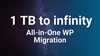 How to increase size AllinOne WP Migration plugin WordPress 1 TB or Infinity 2023 100 Work [upl. by Yoong]