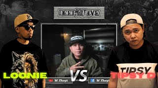 LOONIE vs TIPSY D  Deep Dive  Reaction Video [upl. by Ayamahs]