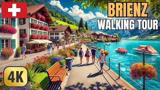 Brienz Switzerland Walking Tour  4K [upl. by Ervin]