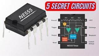 TOP 5 Useful NE555 Circuits With Diagrams  Top Five NE555 Projects with circuit diagrams [upl. by Haggi587]