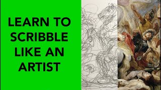 How can scribbling help your art [upl. by Yrrol]