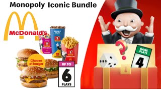 McDonald’s Monopoly Iconic Bundles [upl. by Airdni]