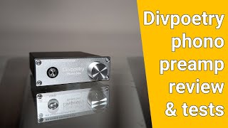 Divpoeltry Phono Preamp review and tests [upl. by Ronny]