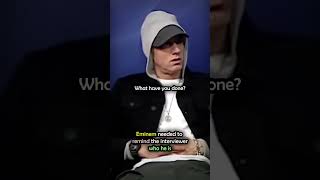 Eminem Had To Remind Stephen Colbert Who He Is 🐐 [upl. by Orvah]