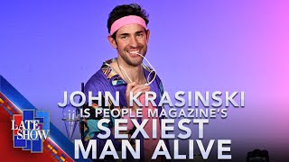 John Krasinski Is People Magazines Sexiest Man Alive 2024 [upl. by Leopoldine]