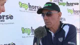 wwwtophorsecomau  Gatton World Cup Show Jumping  Don Sullivan Interview [upl. by Sert]