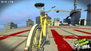 Touchgrind BMX replay  Skyline [upl. by Ycul692]