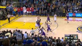 Klay Thompson 37 in Q3 vs Kings [upl. by Arley]