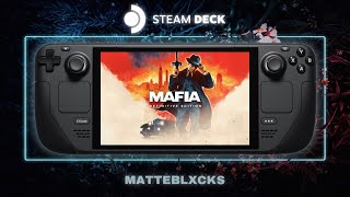 Mafia Definitive Edition on Steam Deck  40fps settings [upl. by Duong]