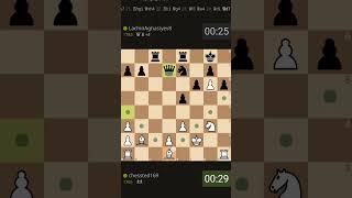 Sodium attack openingblackburnes mate chessted 10 bullet [upl. by Ociral]