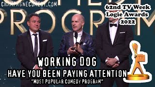 2022 Logie Awards  Have You Been Paying Attention  Most Popular Comedy Program [upl. by Vitus]