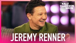 Jeremy Renner Talks Huge Stunt Milestone After Snowplow Accident [upl. by Legra]