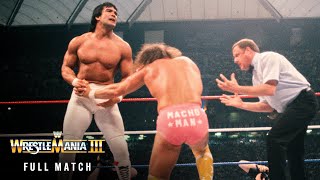 FULL MATCH Randy Savage vs Ricky Steamboat — Intercontinental Title Match WrestleMania III [upl. by Eilliw]