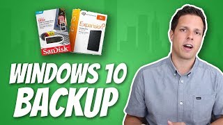 How to backup your stuff in Windows 10 [upl. by Asssilem798]