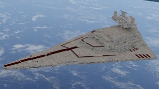 3 Imperator Star Destroyer vs 3 Imperial Star Destroyer  Empire at War Remake NPC Wars [upl. by Delphine]