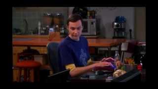 Sheldon pecking for corn The Big Bang Theory S6x8 [upl. by Acireed426]