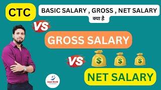 Difference between CTTC and Gross Salary in Hindi [upl. by Amol]