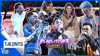 Playlist 8 TIẾT MỤC RAP VIỆT MÙA 2 3 Sol7 Pjpo Free J Jade TC Shanhao Pretty XIX Flex [upl. by Mikahs]