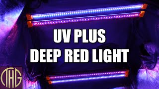 Ultra Violet PLUS Deep Red Light Spider Farmer UV30  IR16 Supplemental Lighting Unboxing amp Setup [upl. by Gorrian]