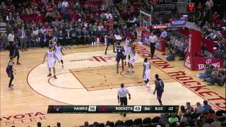 Paul Millsap Highlights Hawks vs Rockets 12202014  14 Points 6 Rebounds [upl. by Narat454]