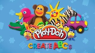 PLAYDOH Create ABC PLAY DOH Interactive Alphabet Game For Kids [upl. by Odlanor802]