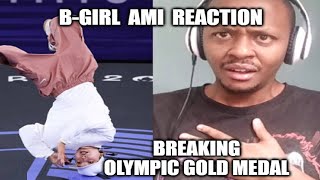 BGIRL AMI REACTION  Japan wins firstever breaking Olympic gold medal  Paris Olympics [upl. by Hoxie]