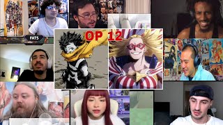 My Hero Academia Season 7 New Opening Reaction Mashup [upl. by Tamer423]