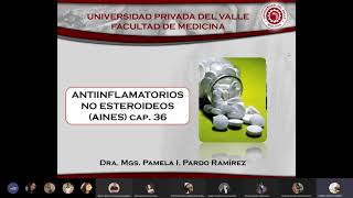 141 AINES 060521  Farmacología I [upl. by Aicnelav]