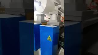 How is sanitary pad paper cutnews machine love entertainment motivation papermachine [upl. by Bremser]