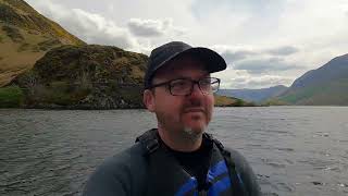 Paddleboarding from Crummock Water to Buttermere [upl. by Irafat]