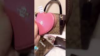 COACH KACEY SATCHEL BAG amp Accessories Match Up Review coach coachbag coachbestseller bagreview [upl. by Nedearb967]