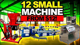 12 CHEAP MACHINES ¡Starting at 12💰 How to Make EXTRA INCOME from HOMEquot [upl. by Weixel5]