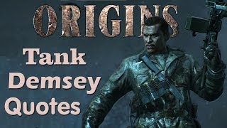 Origins  Tank Dempseys quotes  sound files Black Ops II Apocalypse DLC [upl. by Navek]