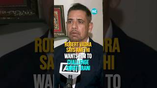 Robert Vadra To Contest From Amethi Priyankas Husband Wants To Take On Smriti Irani [upl. by Hovey868]